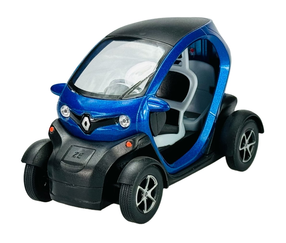 KINSMART RENAULT TWIZY NIEBIESKI 1:18 BEZ PUDEŁKA KT5111