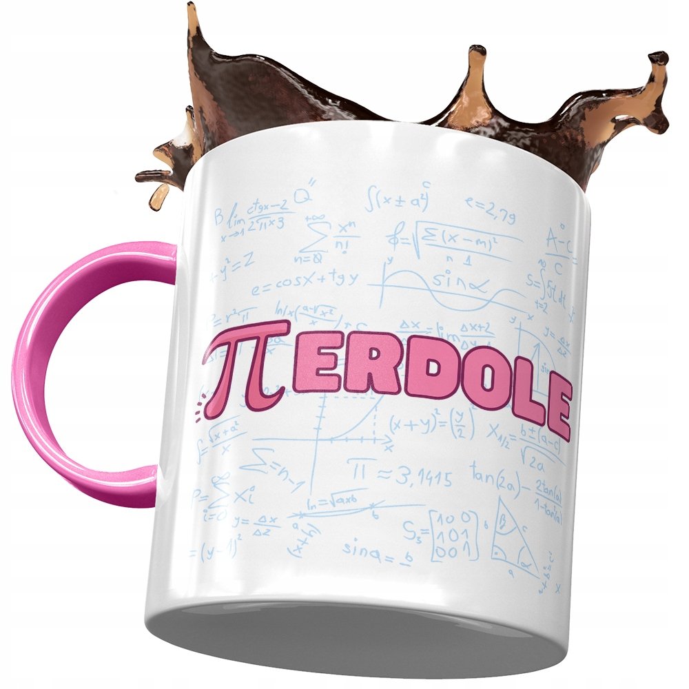 Kubek Różowy Śmieszny Zabawny PI*rdole Prezent z Nadrukiem ze Zdjęciem + Opakowanie na prezent (wzór 04)