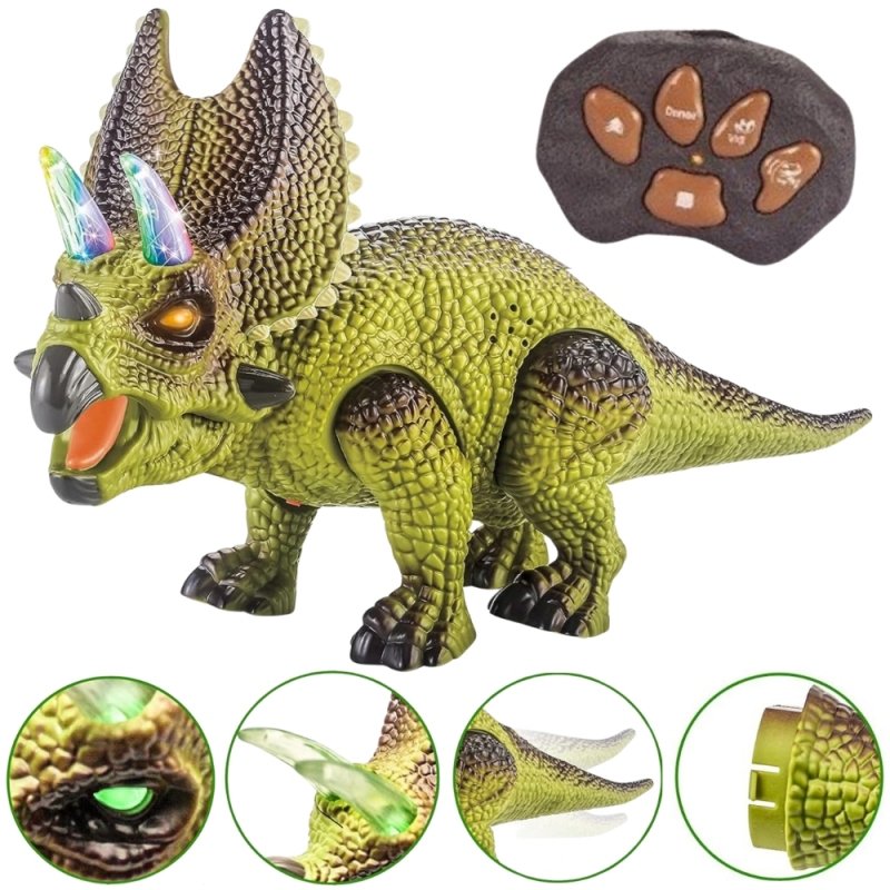 WOOPIE Dinozaur Zdalnie Sterowany RC Robot Tric