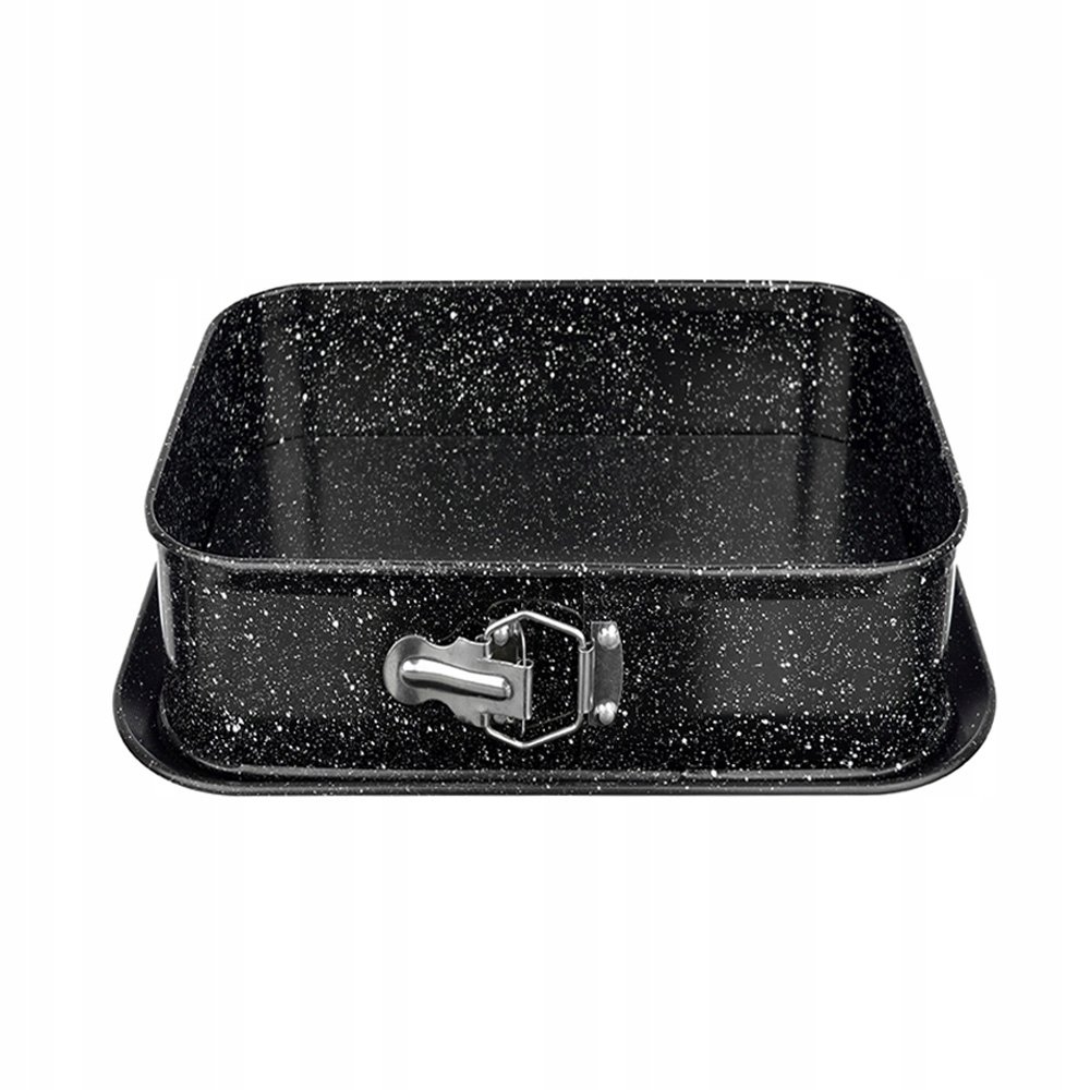 BLACHA DO PIECZENIA TORTOWNICA FORMA KWADRATOWA STAL NIERDZEWNA NON-STICK