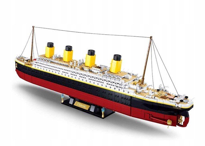 Klocki Konstrukcyjne Titanic Zestaw Klocków Do Ułożenia Prezent Dla Dzieci