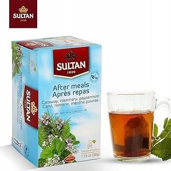 Sultan Tea After meal- Caraway, Rosemary, peppermint 32 g-20 enveloped bags