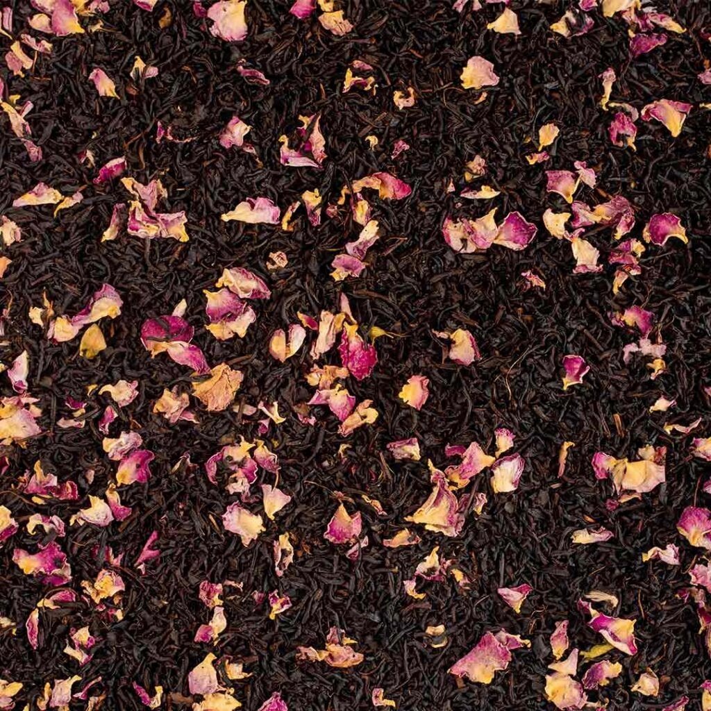 Black Tea Vanilla and Rose leaf 100g MONTABELLE