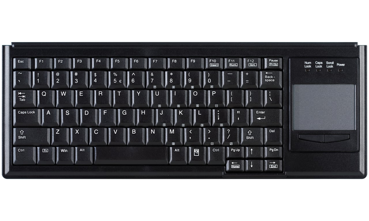 Active Key AK-4400-G klawiatura USB QWERTY Czarny AK-4400-GU-B/US