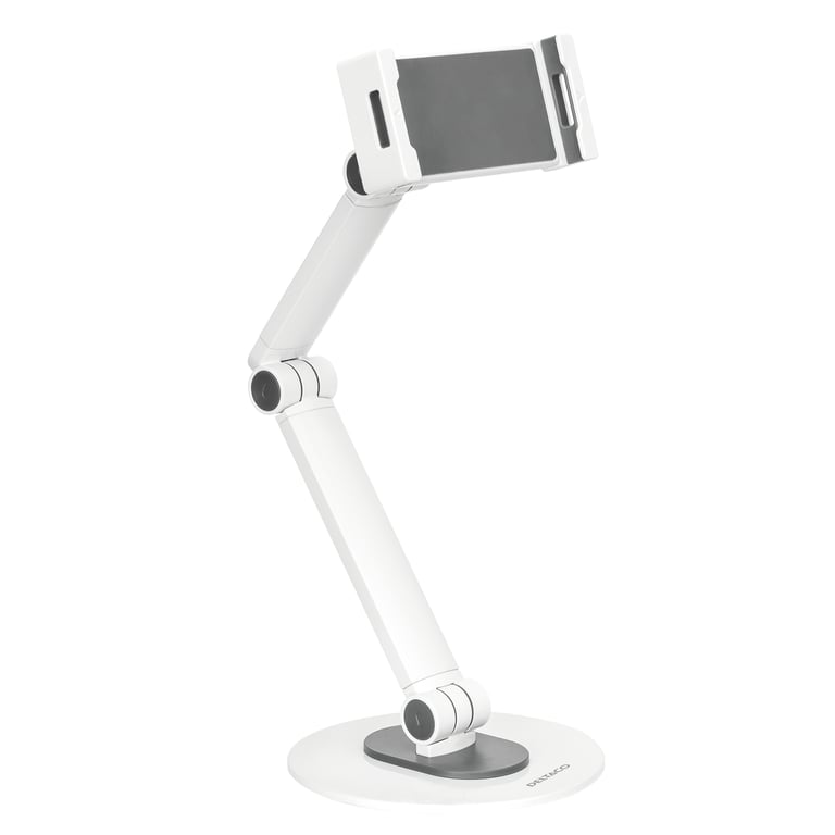 Deltaco ARM-0560 uchwyt Uchwyt pasywny Telefon komórkowy/Smartfon, Tablet/UMPC Biały