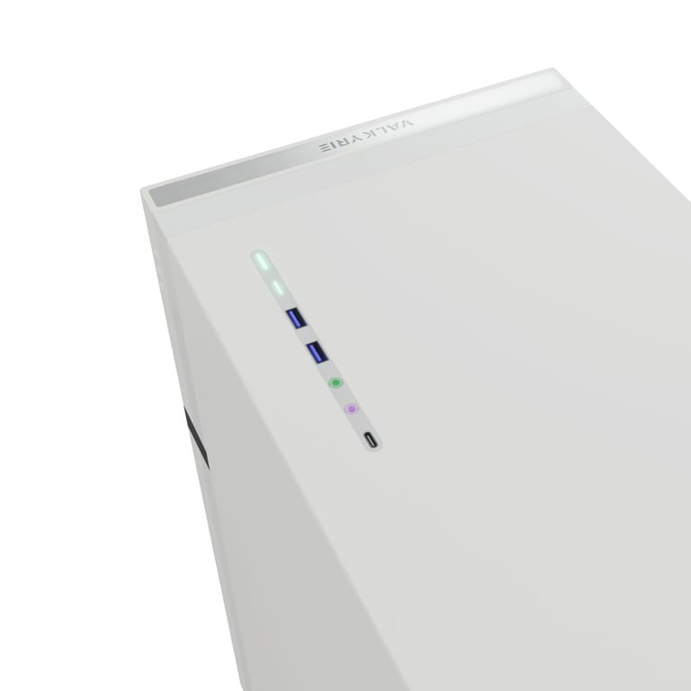 Valkyrie VK02 Lite White Midi Tower Biały VK-CASE02LITEW