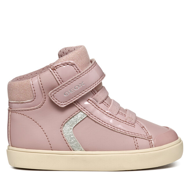 Sneakersy Geox B Gisli Girl B461MA 05402 C8014 S Różowy