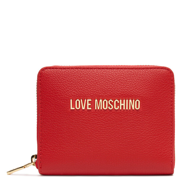 Duży Portfel Damski LOVE MOSCHINO JC5702PP1NLD0500 Czerwony
