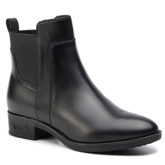 Botki Geox D Felicity G D94G1G 00043 C9999 Czarny