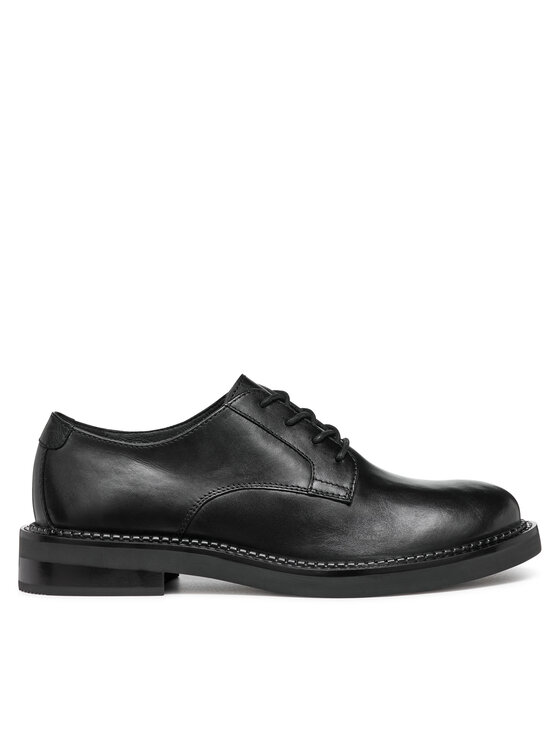 Geox Oxfordy D Serilda D46WYE 00043 C9999 Czarny