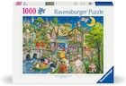 Puzzle 2D: Mother Gooseville 1000 elementów