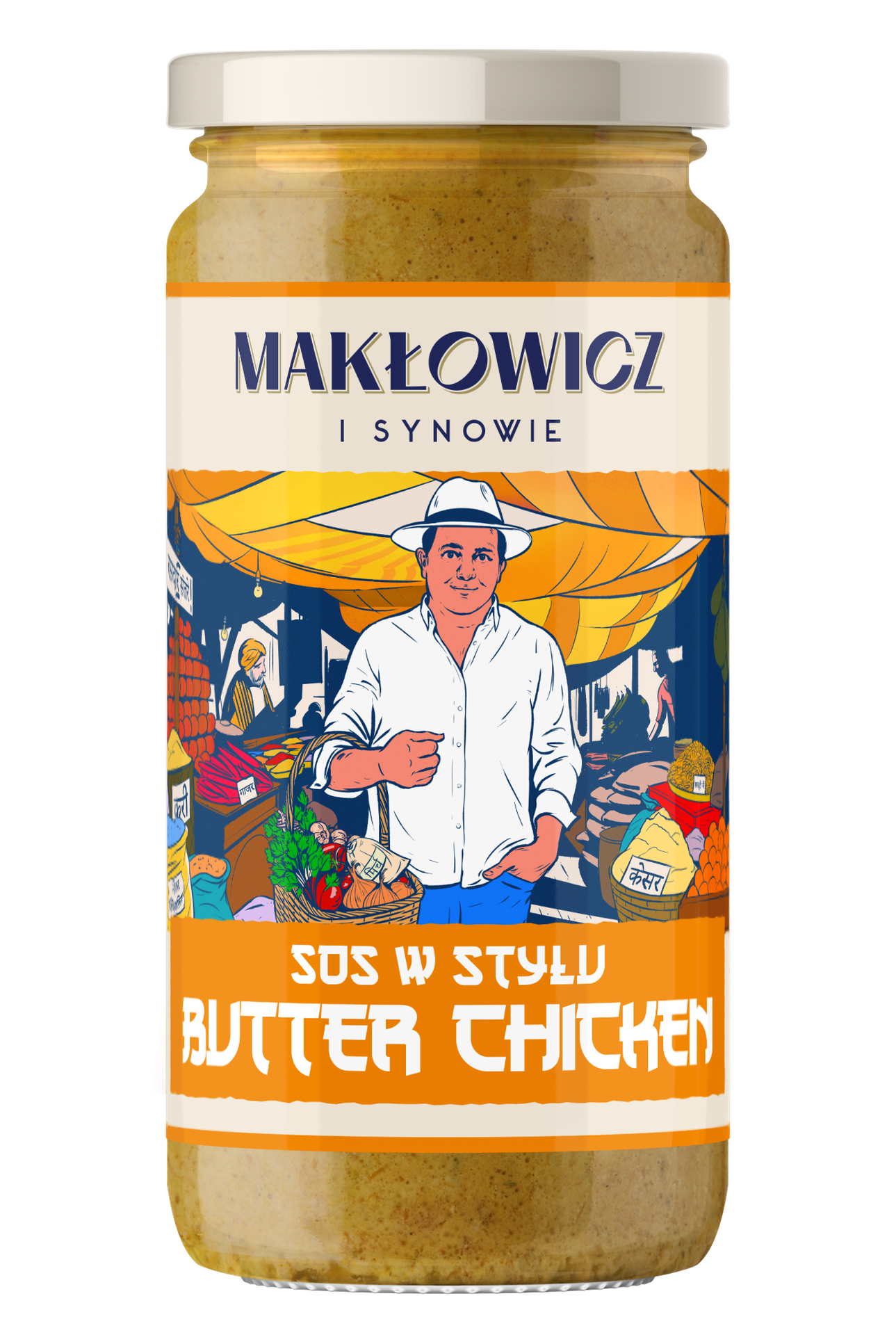 Pomidorowo-maślany sos w stylu Butter Chicken Makłowicz i Synowie 400 g