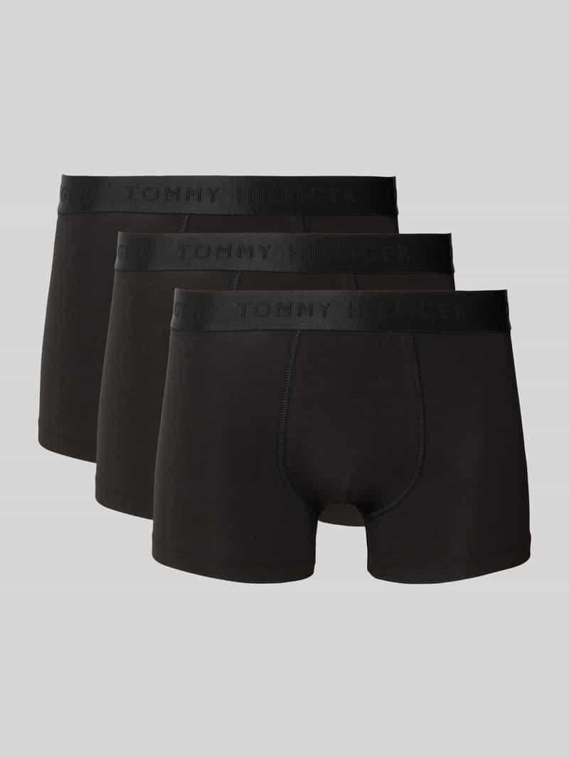 Obcisłe bokserki o kroju regular fit z bawełny w zestawie 3 szt.