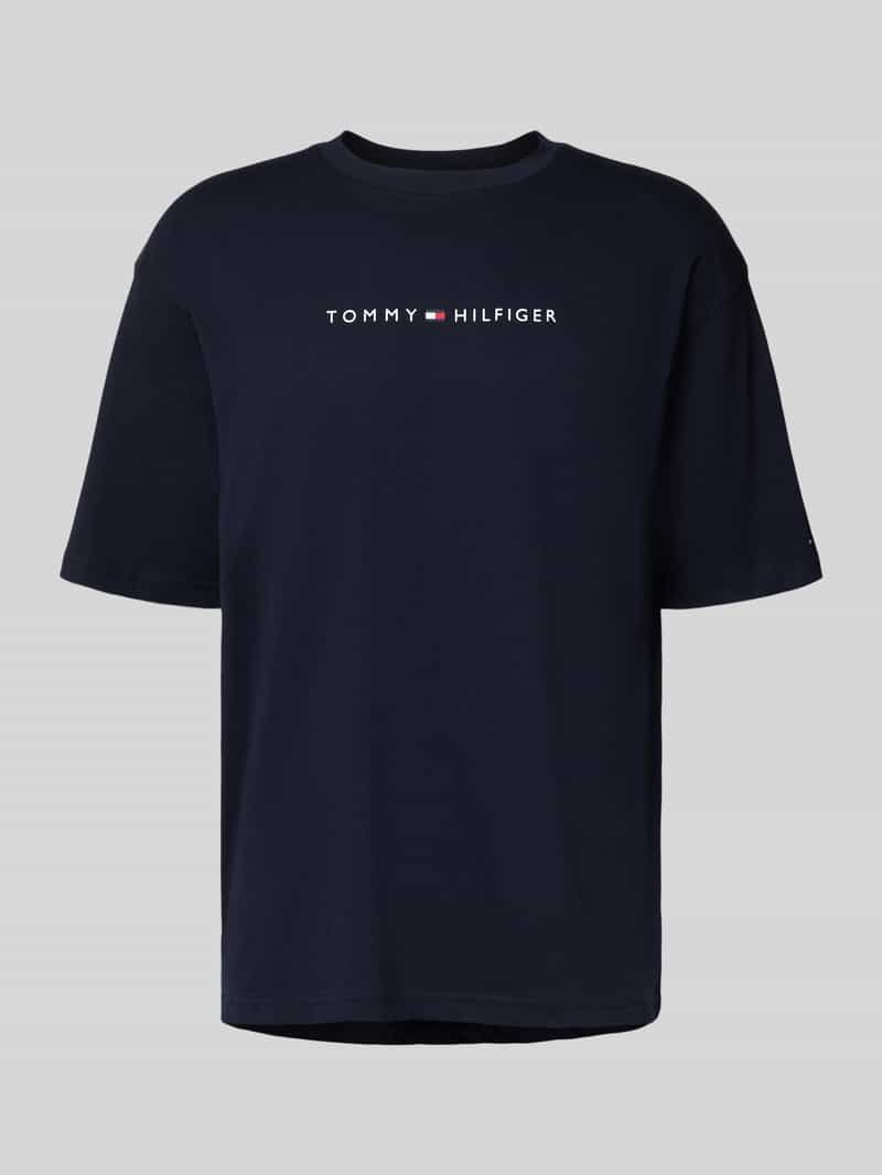 T-shirt o kroju relaxed fit z czystej bawełny