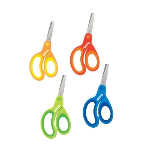 Nożyczki z gumową rączką Colorino Kids, 13 cm