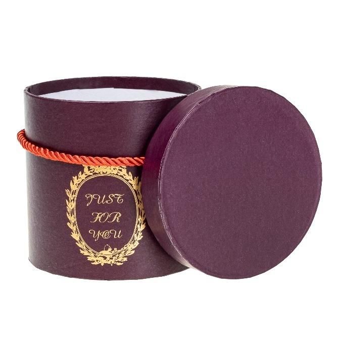 Pudełko Flower Box purpurowy Rozette