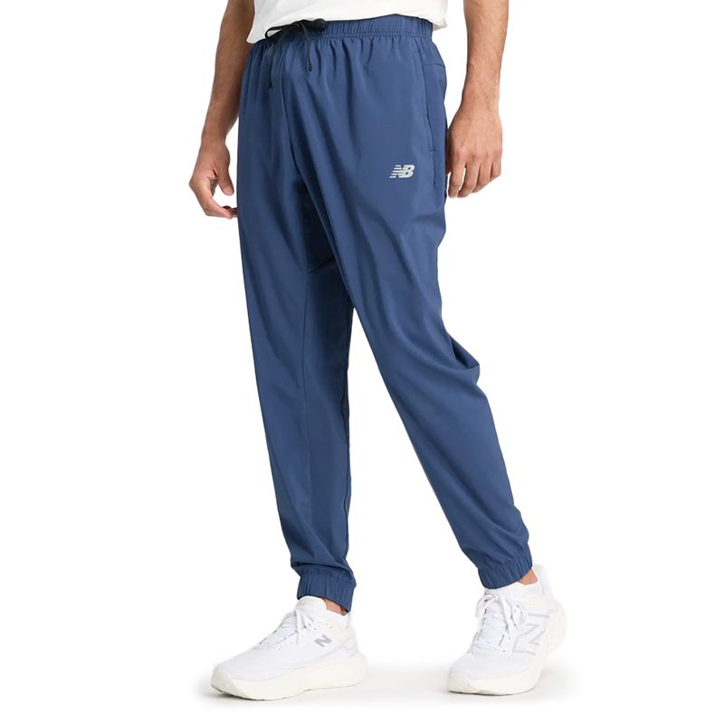 Spodnie męskie New Balance MP41011NNY - granatowe