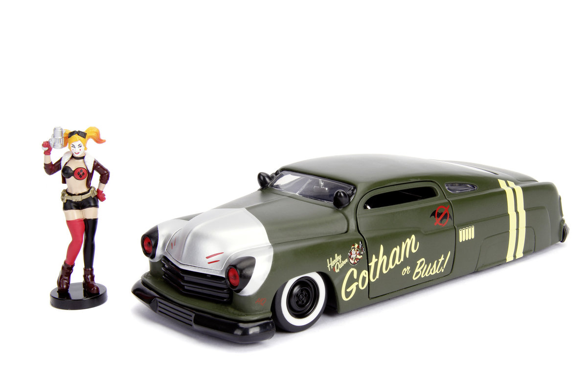 JADA 1951 MERCURY + FIGURKA HARLEY QUINN 1:24 253255005