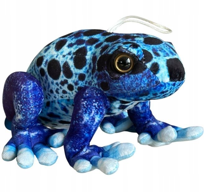 Maskotka Żaba Niebieska Trująca Żabka DUBI - 18cm