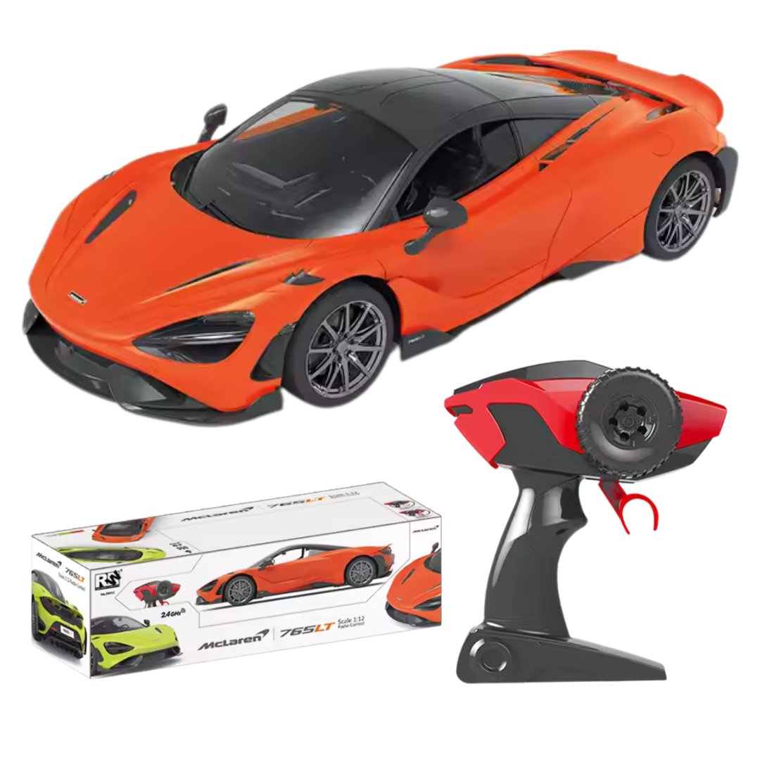 Zdalnie sterowany McLaren 765LT RC 1:12 pomarańczowy