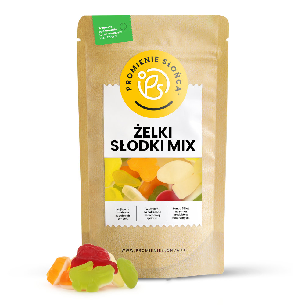 Żelki Owocowe Słodki Mix 250 g