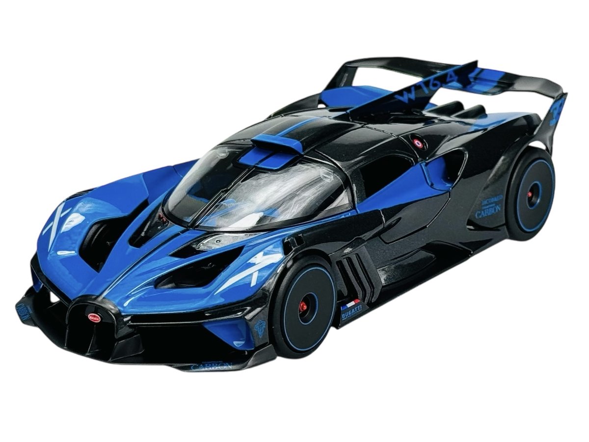 MAISTO BUGATTI BOLIDE CZARNO-NIEBIESKI 1:24 32911