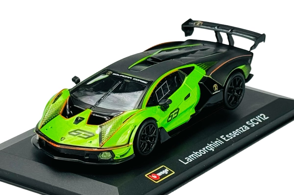 BBURAGO RACE LAMBORGHINI ESSENZA SCV12 ZIELONY 1:32 41161
