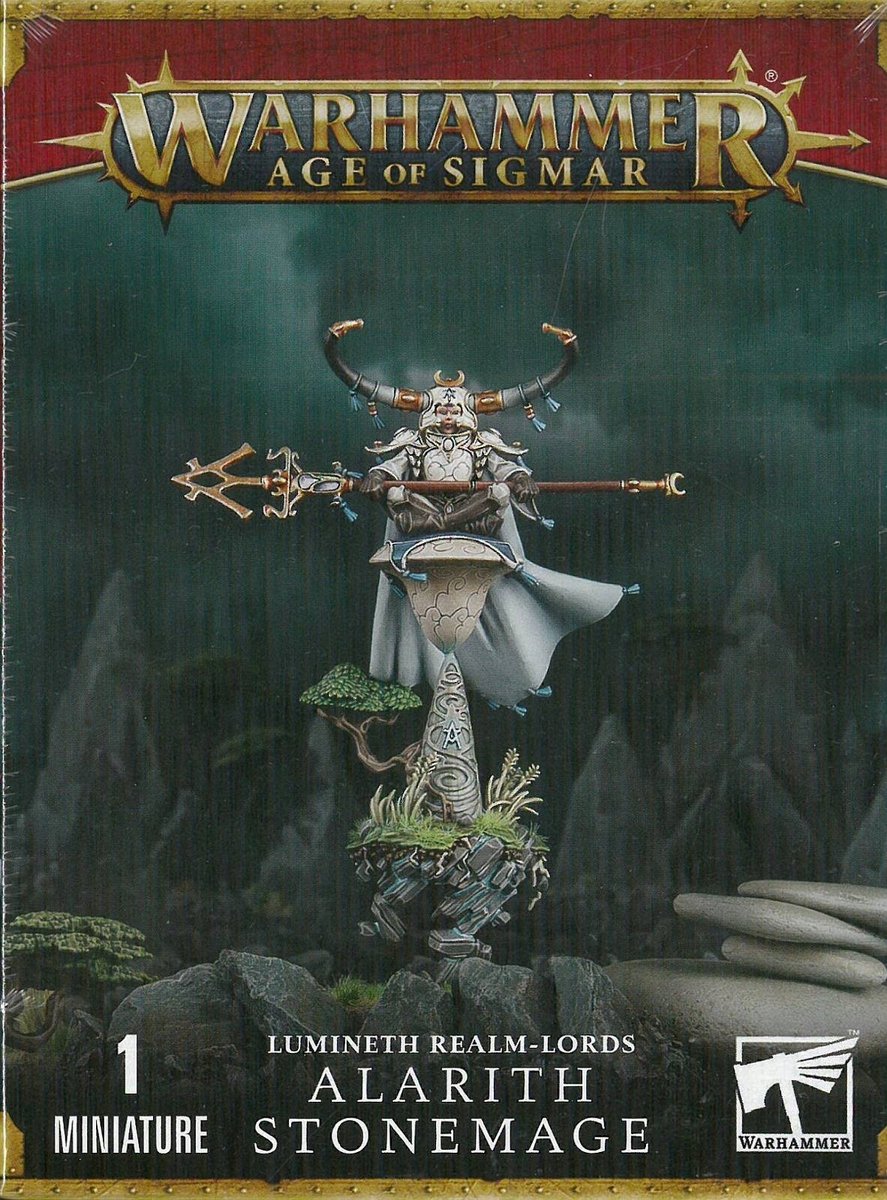 Warhammer Age Of Sigmar Lumineth Realm-Lords Alarith Stonemage