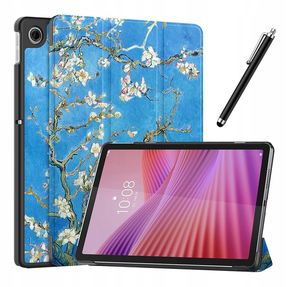 ETUI GRAFIKA SMART COVER do LENOVO TAB M10 4 Gen 10,1 TB311FU + RYSIK