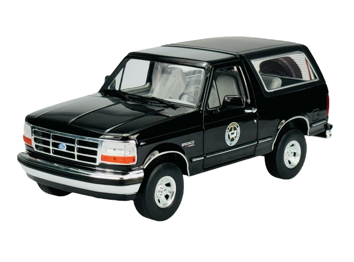 GREENLIGHT YELLOWSTONE 1992 FORD BRONCO CZARNY 19130 1:18