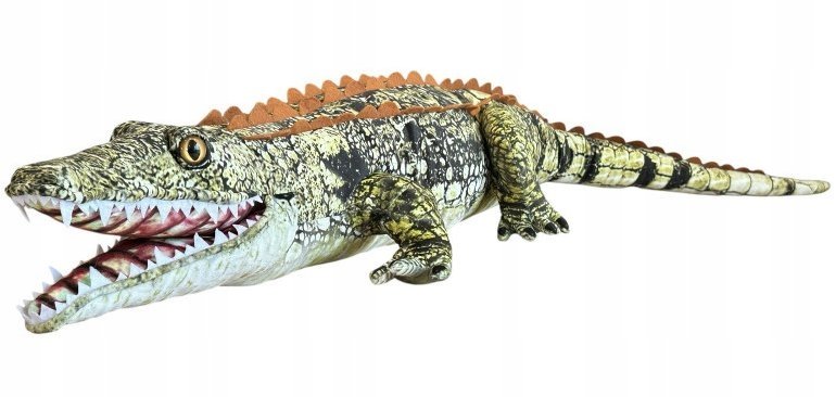 Maskotka Krokodyl Szary DUBI - 90cm