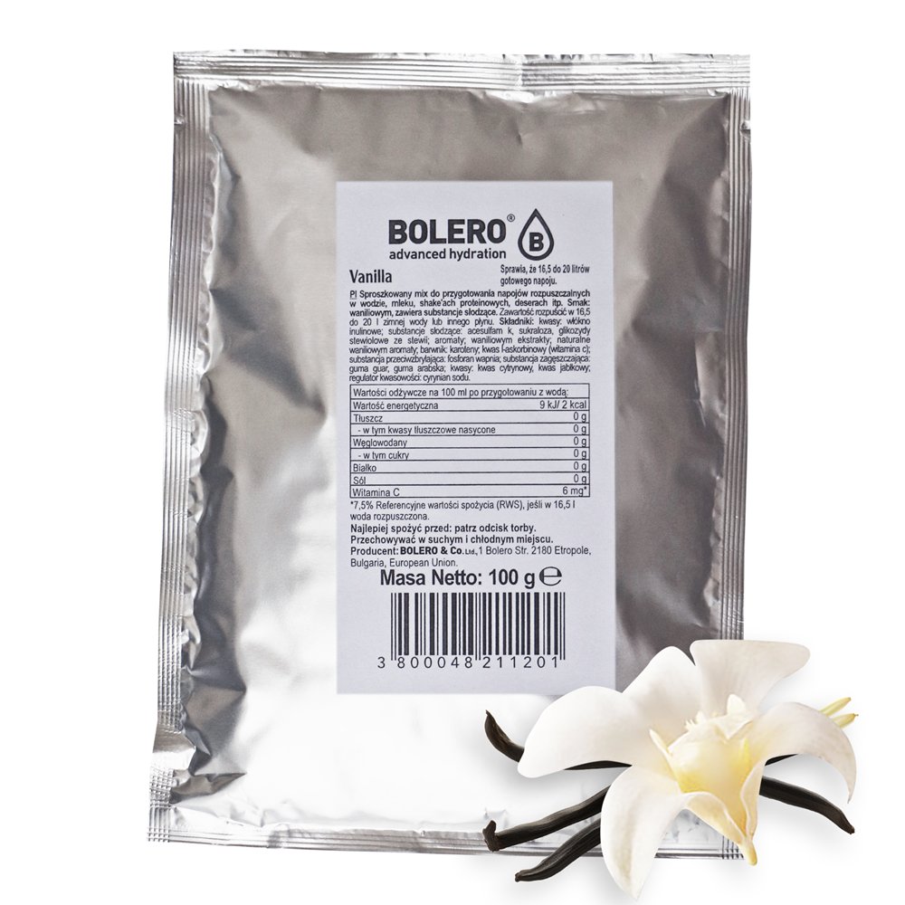 Bolero Bag Vanilla 100g