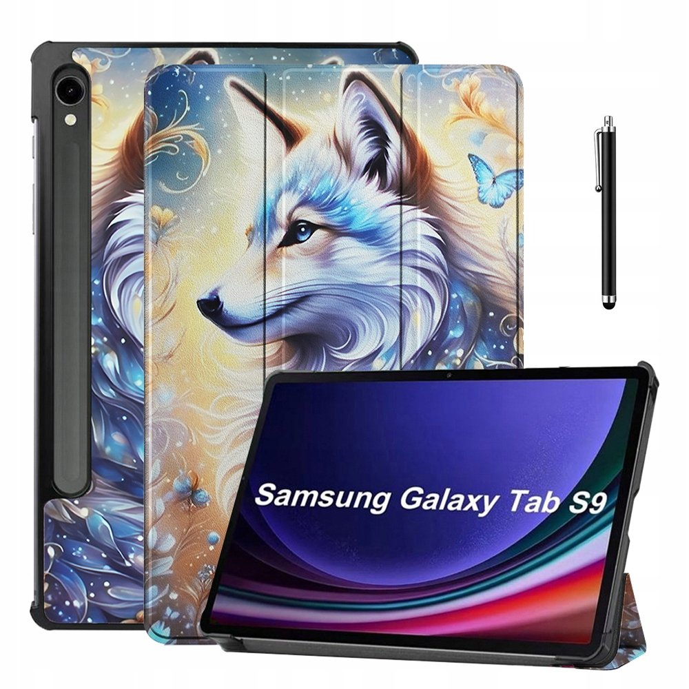 ETUI GRAFIKA do SAMSUNG GALAXY TAB S9 / S9 FE / S10 FE + RYSIK
