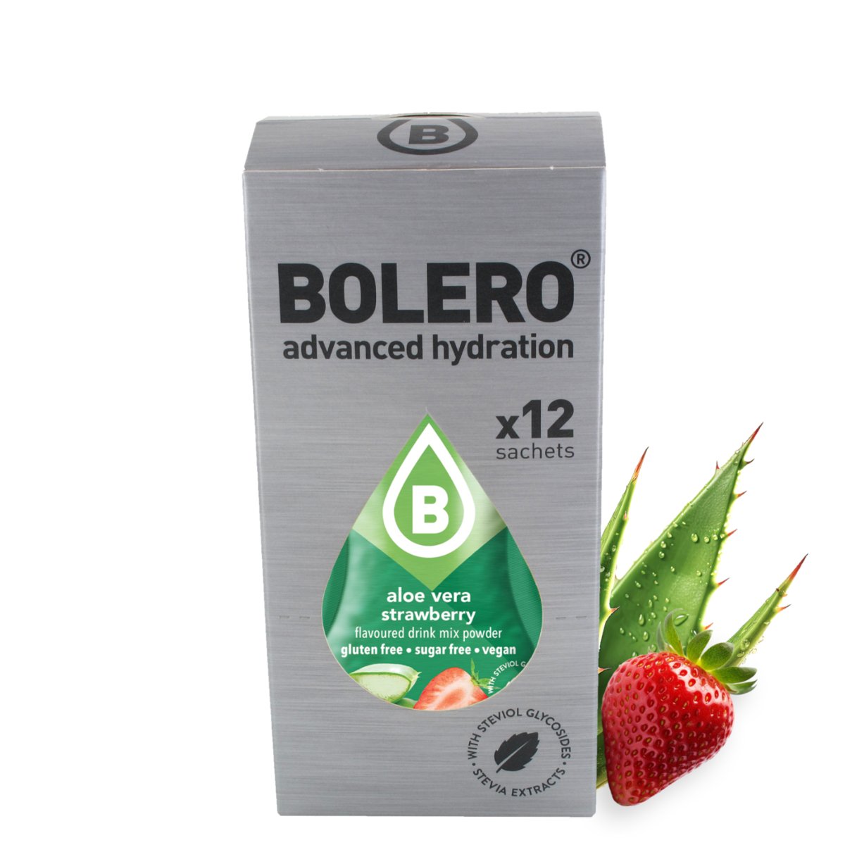 Bolero Box Sticks Aloe Vera Strawberry 3g (12szt.)