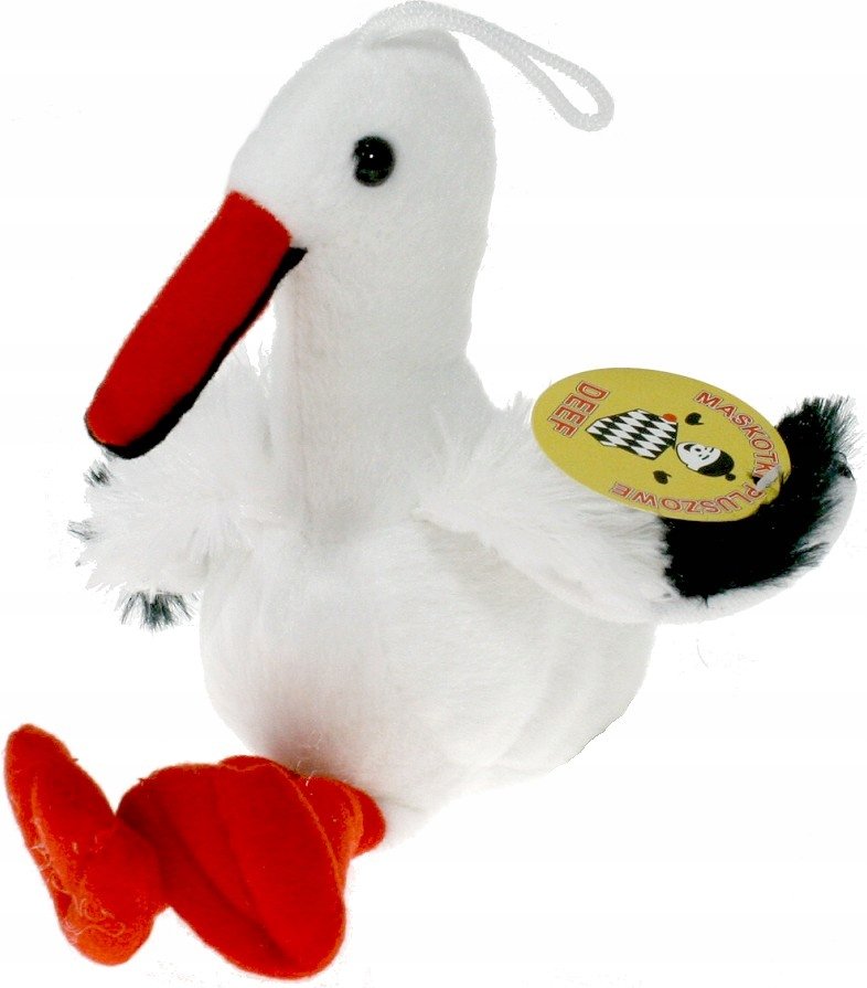 Maskotka Bocian na ślub - 64/35cm