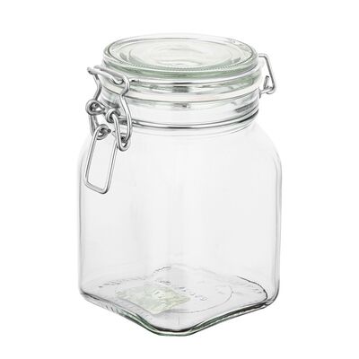 Słoik hermetyczny Spiżarnia pani domu 0,75 l z klipsem
