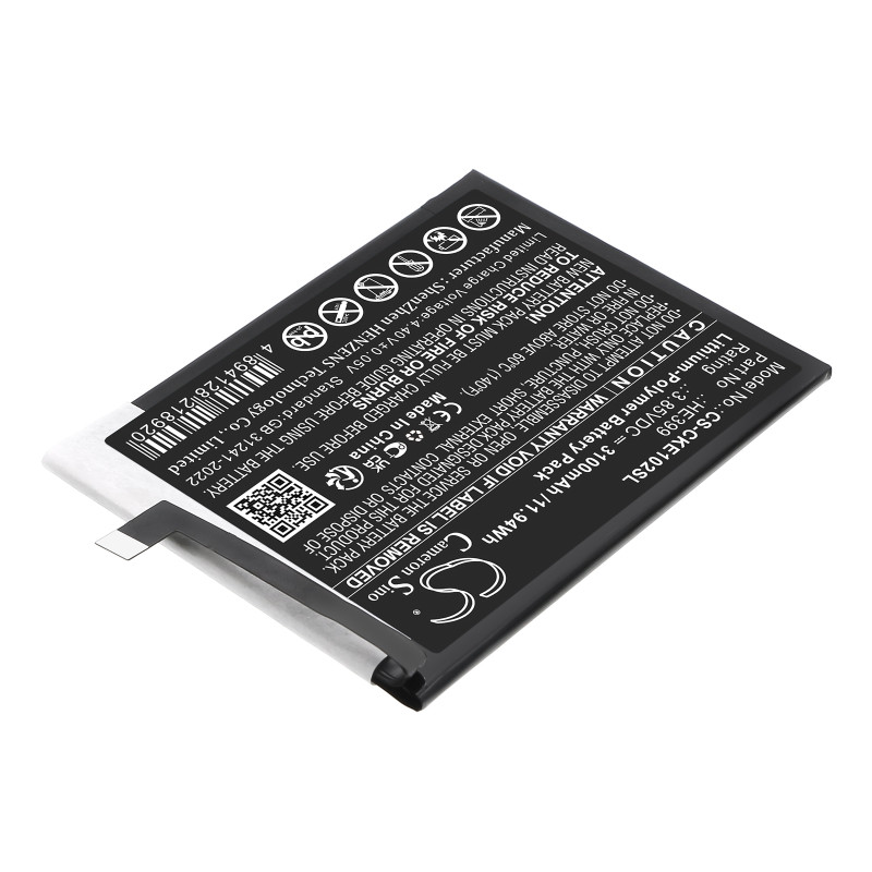 Cricket EC1002 / HE399 3100mAh 11.94Wh Li-Polymer 3.85V (Cameron Sino)
