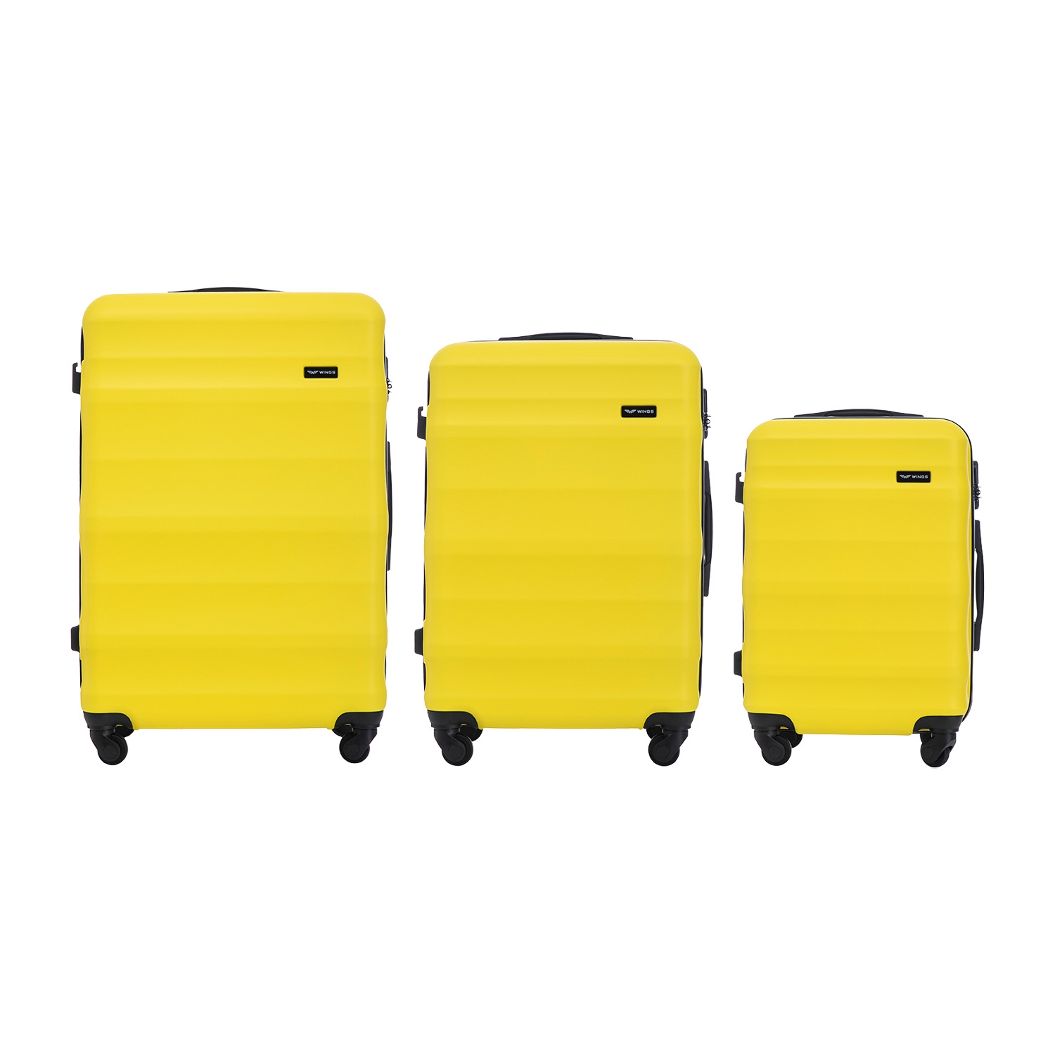 Zestaw walizek Wings Vulture, 3 szt., żółte