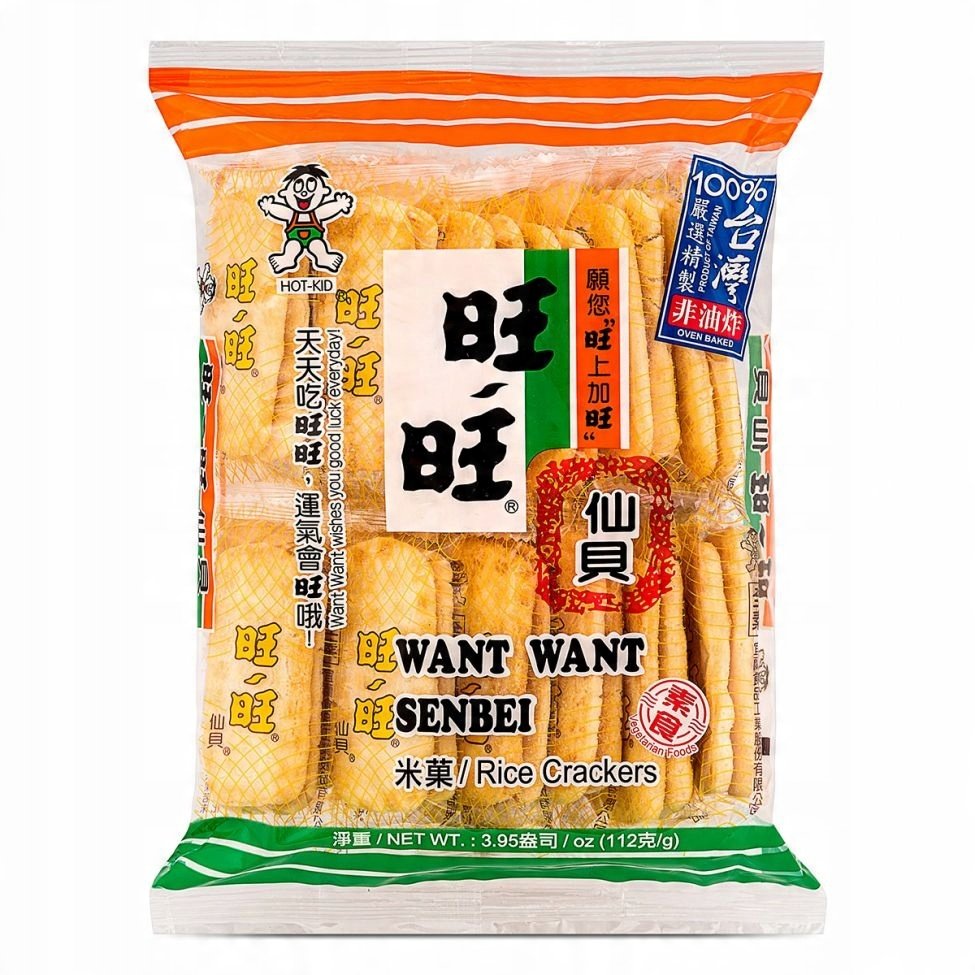 Krakersy ryżowy słony seibei 112g WANT WANT