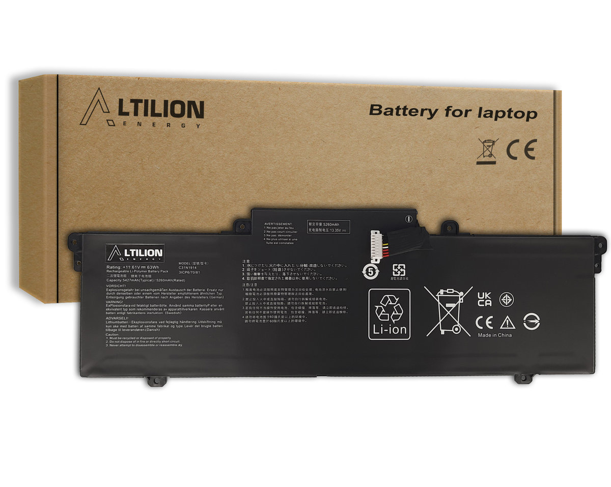 Bateria C31N1914 Asus ZenBook 14 UX435 UX435EA UX425U UX425UG UM425QA