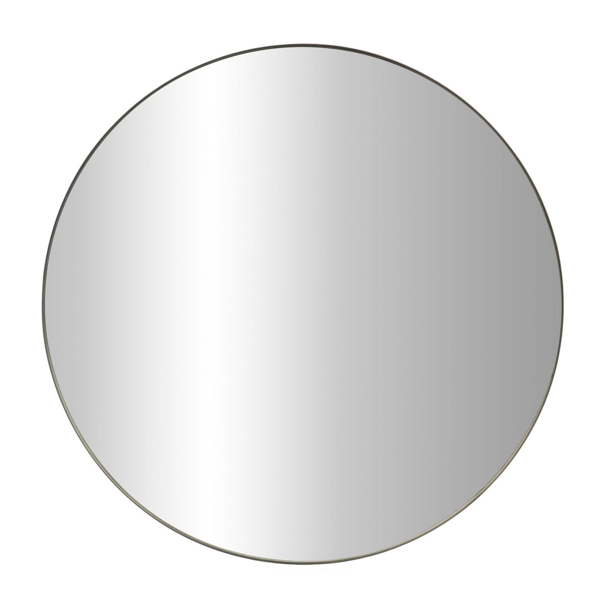 Lustro okrągłe NOOR, metalowa rama, Ø 80 cm