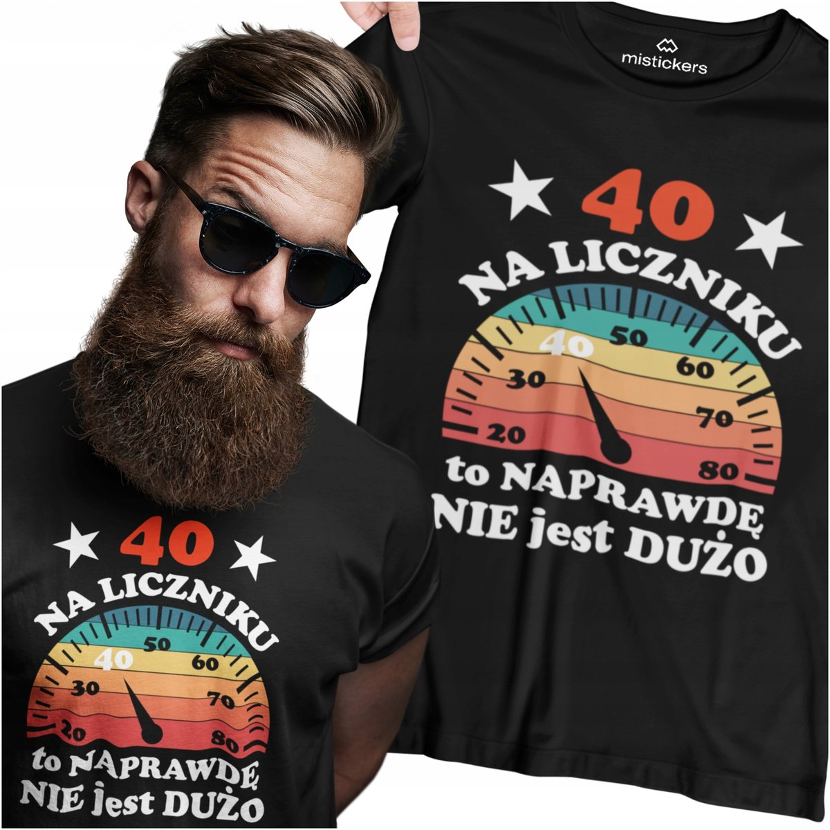 Prezent na 40 Urodziny dla Faceta Koszulka