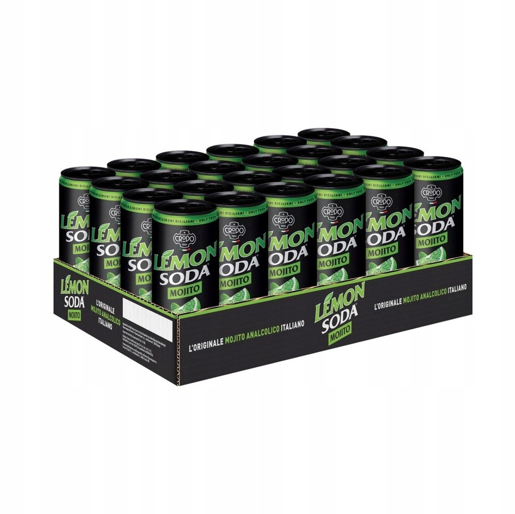 Napój gazowany Crodo Mojito Soda 24x330 ml