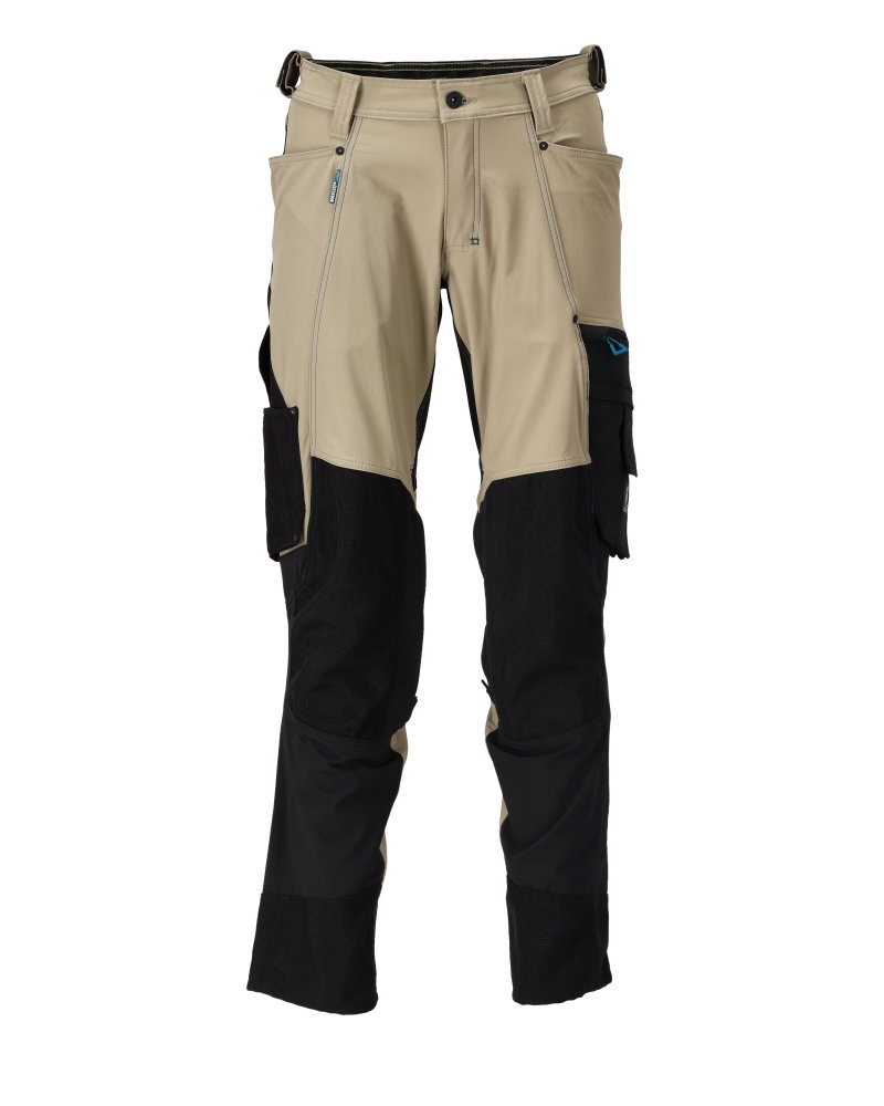 Spodnie z kieszeniami na kolanach ADVANCED CORDURA MASCOT [23179-311] W46.5L35
