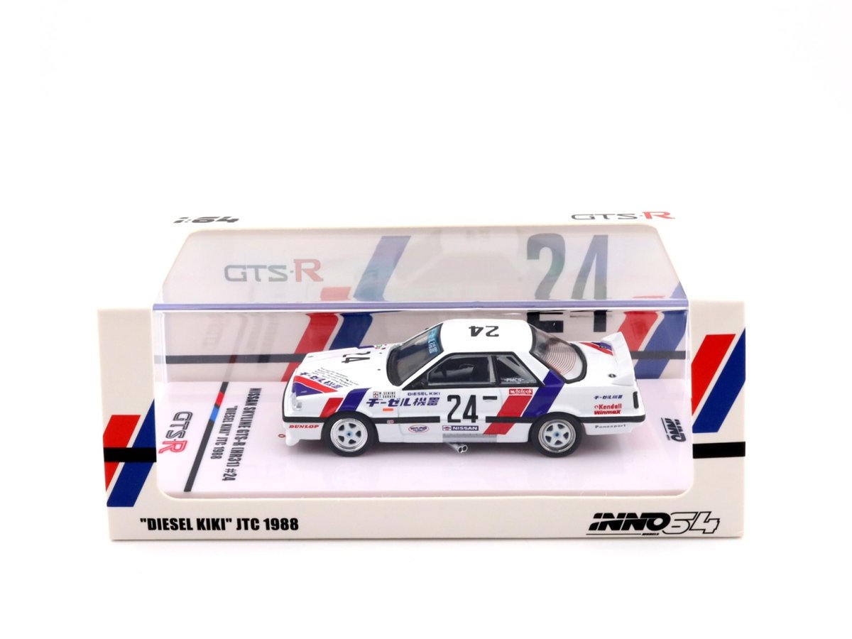 INNO64 Nissan Skyline GTS-R HR31 Diesel Kiki JTC 1988 INNO 64 1:64