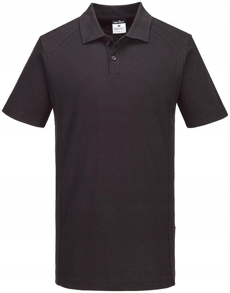 Koszulka polo WX2 z bawełny Portwest CD812 BKR r. 3XL