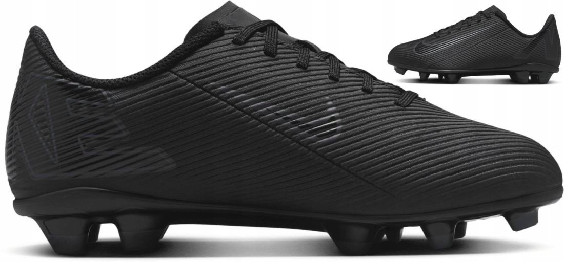 Buty piłkarskie NIKE korki Vapor Club FG/MG JR lanki FQ8286-002 R. 37,5
