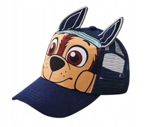 DZIECIĘCA CZAPKA Z DASZKIEM PSI PATROL PAW CHASE NA LATO