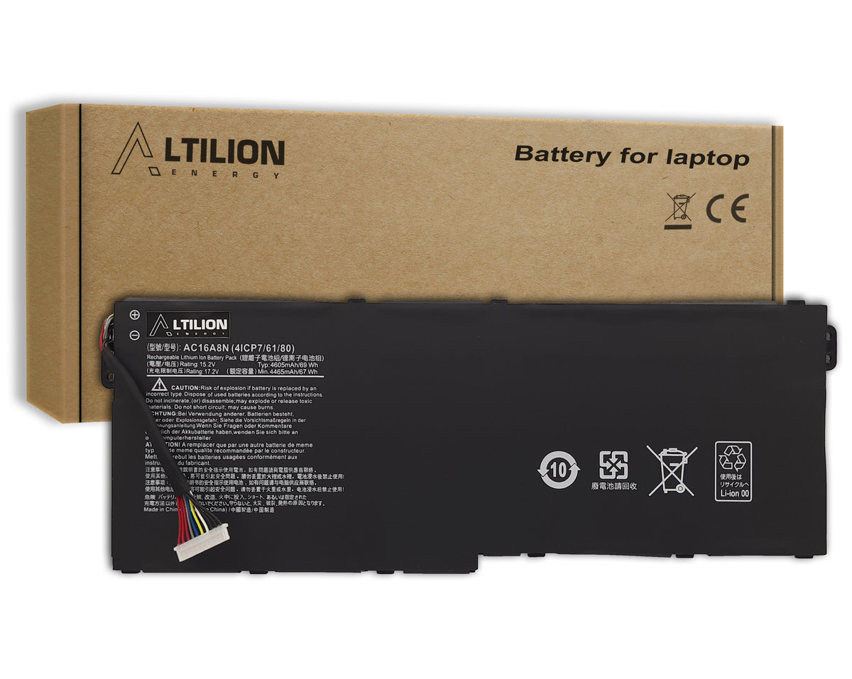 Bateria AC16A8N do Acer Aspire V15 Nitro BE / V17 Nitro BE (Black Edition)
