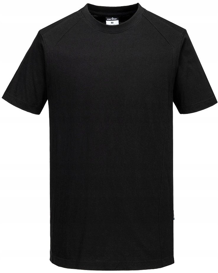 Koszulka z bawełny t-shirt WX2 Portwest CD811 BKR r. L